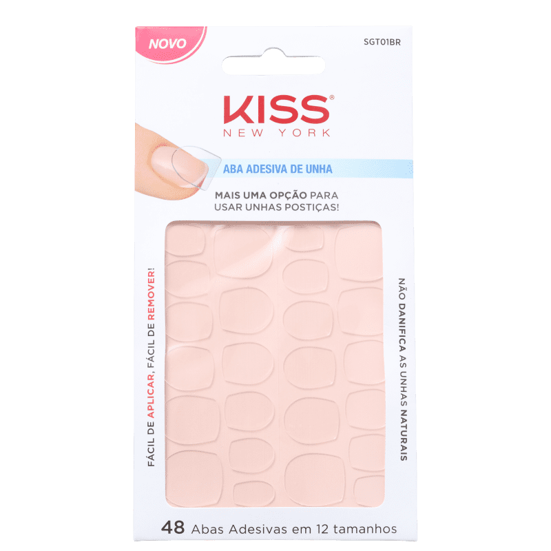 Kiss New York Aba - Adesivo para Unhas Postiças 2g Menor preço em Kiss New York Aba - Adesivo para Unhas Postiças 2g