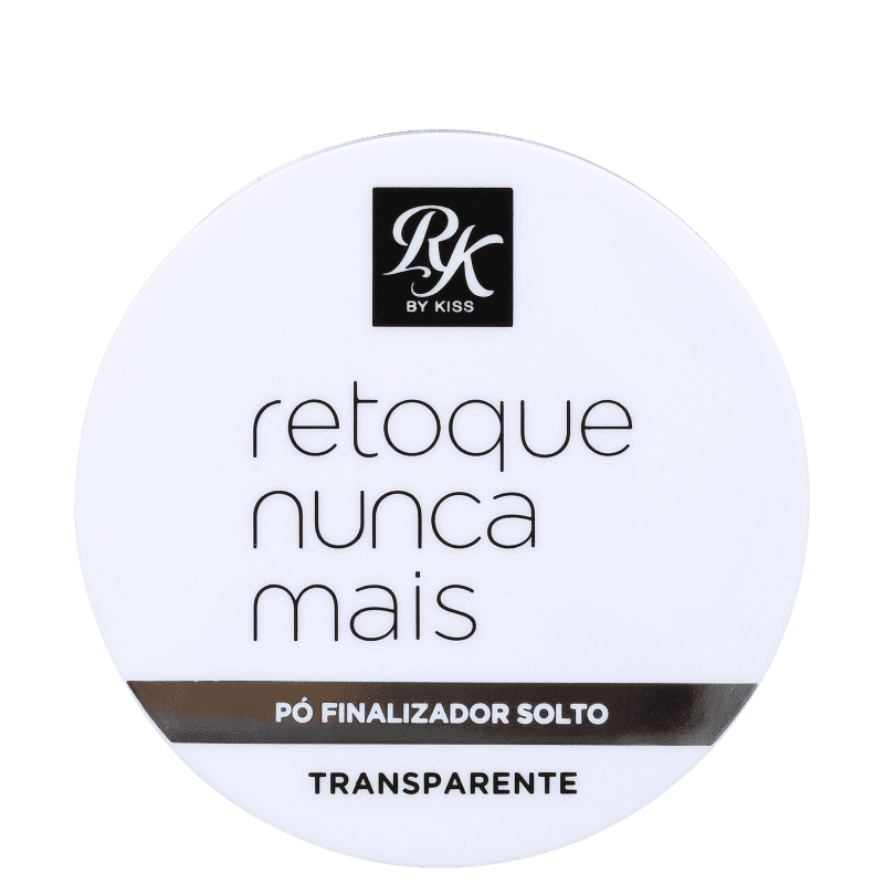 Kiss New York Ruby Kisses Retoque Nunca Mais Transparente - Pó Solto Translúcido 6g