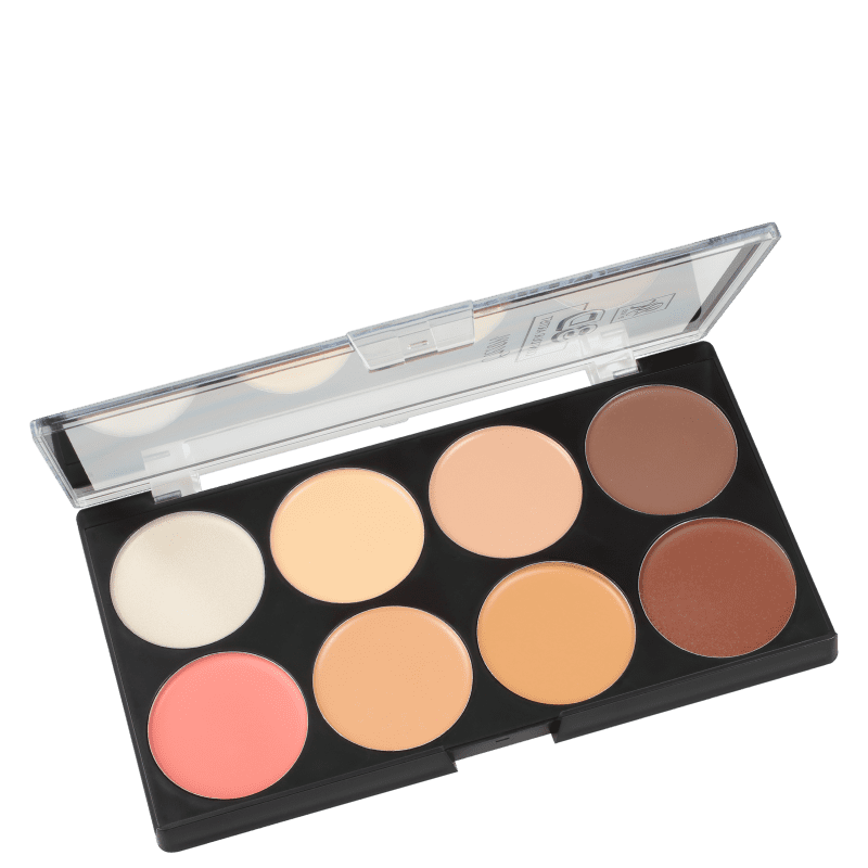 Kiss New York Ruby Kisses 3D Contour Artist Cream Light - Paleta de Contorno 22,4g