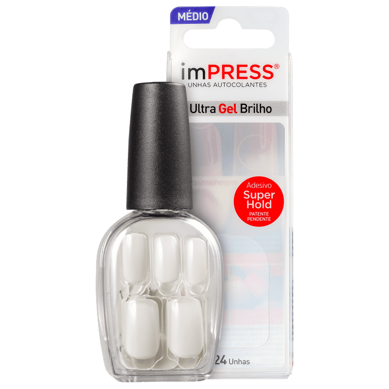 Kiss New York Impress Média Tranquilize - Unhas Postiças