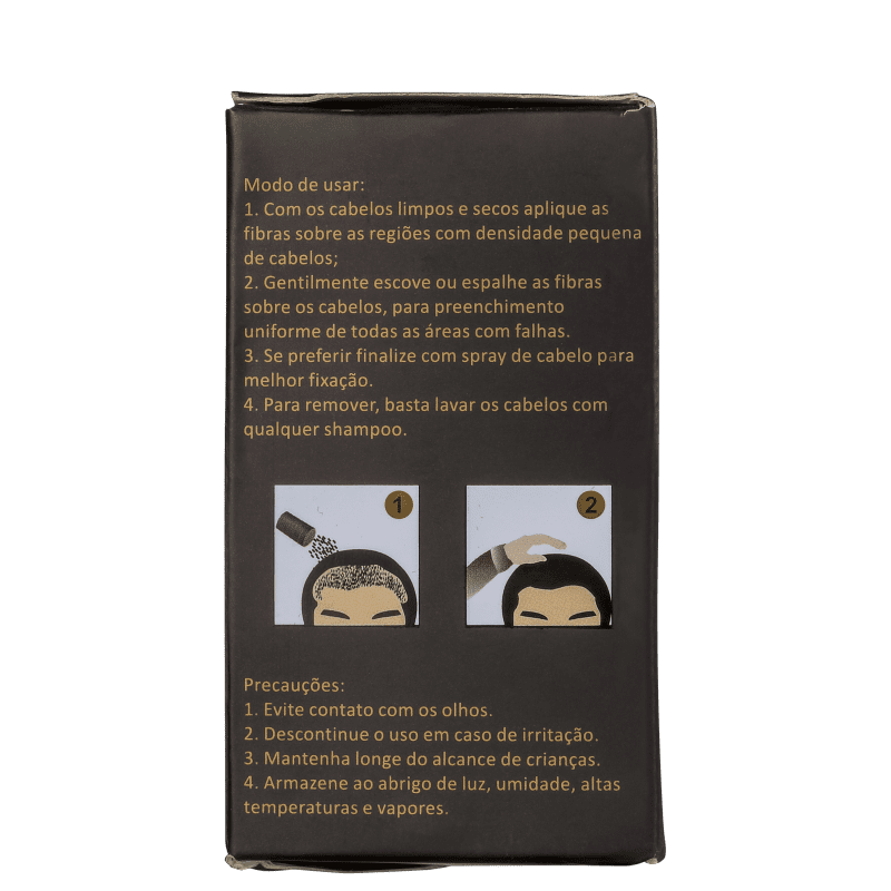 Hair Maker Castanho Claro - Fibra Capilar 25g