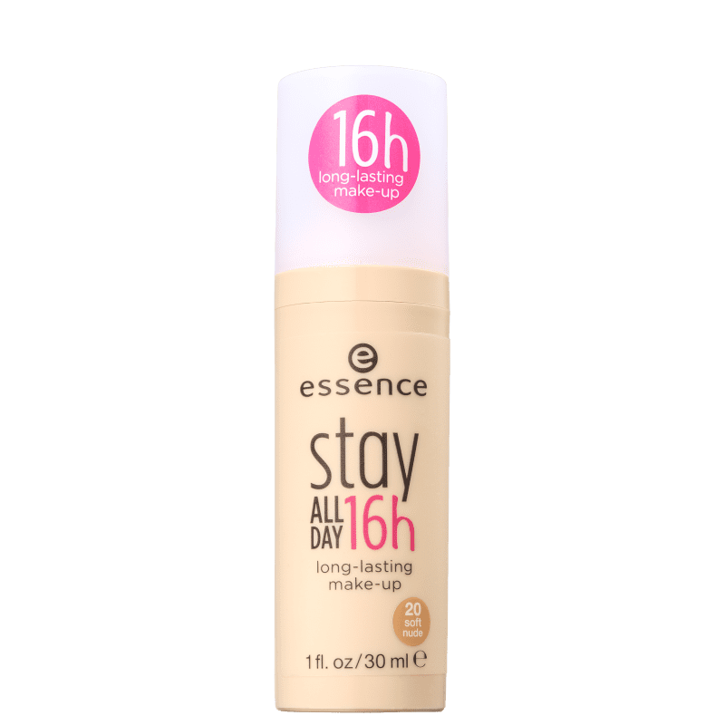 Essence Stay All Day 20 Soft Nude - Base Líquida 30ml