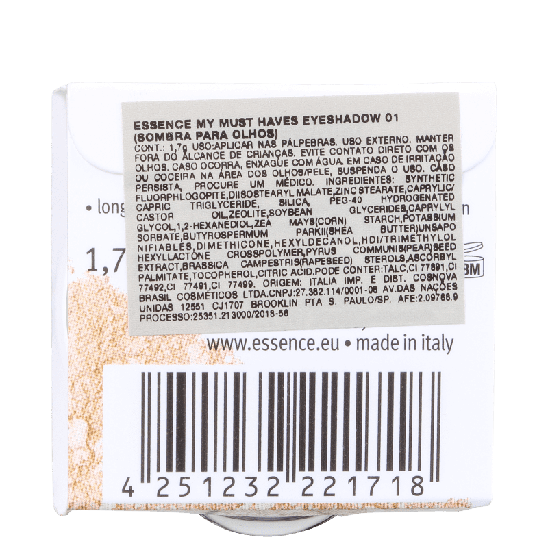 Essence My Must Haves 01 Go Goldie! - Sombra Cintilante 1,7g