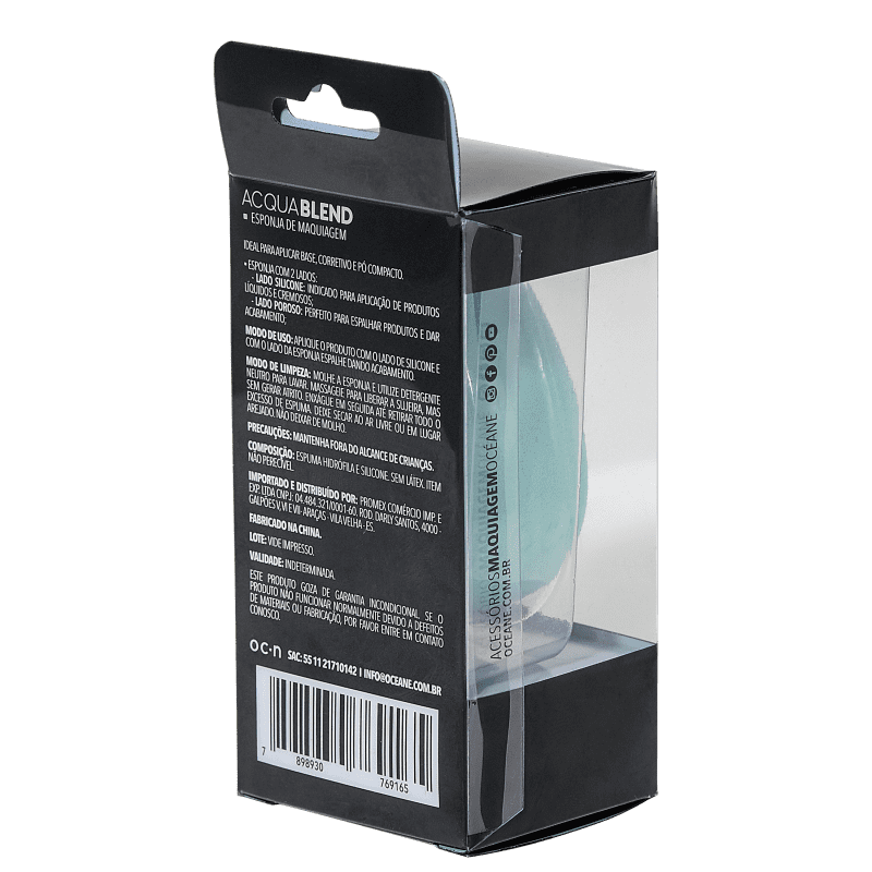 Océane Acqua Blend - Esponja para Maquiagem