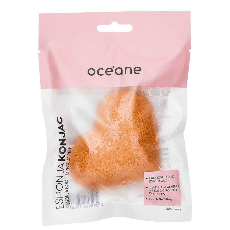 Océane Konjac Frutas Vermelhas - Esponja de Banho (1 unidade)