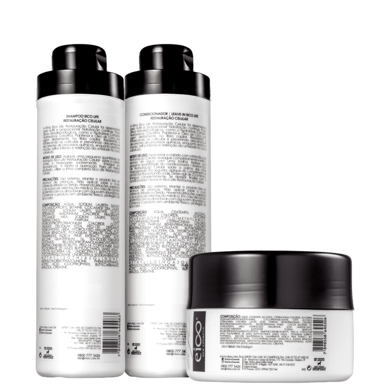 Kit Eico Life Restauração Celular Trio (3 Produtos)