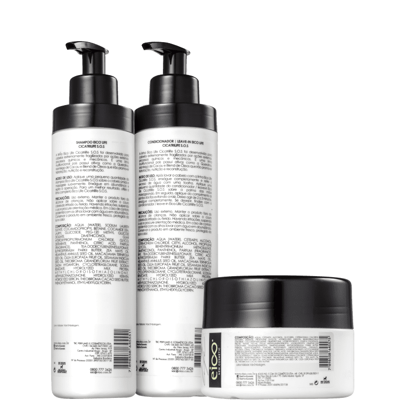 Kit Eico Life Cicatrilife S.O.S. Trio (3 Produtos)