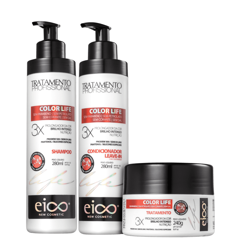 Kit Eico Life Color Life Trio (3 Produtos)