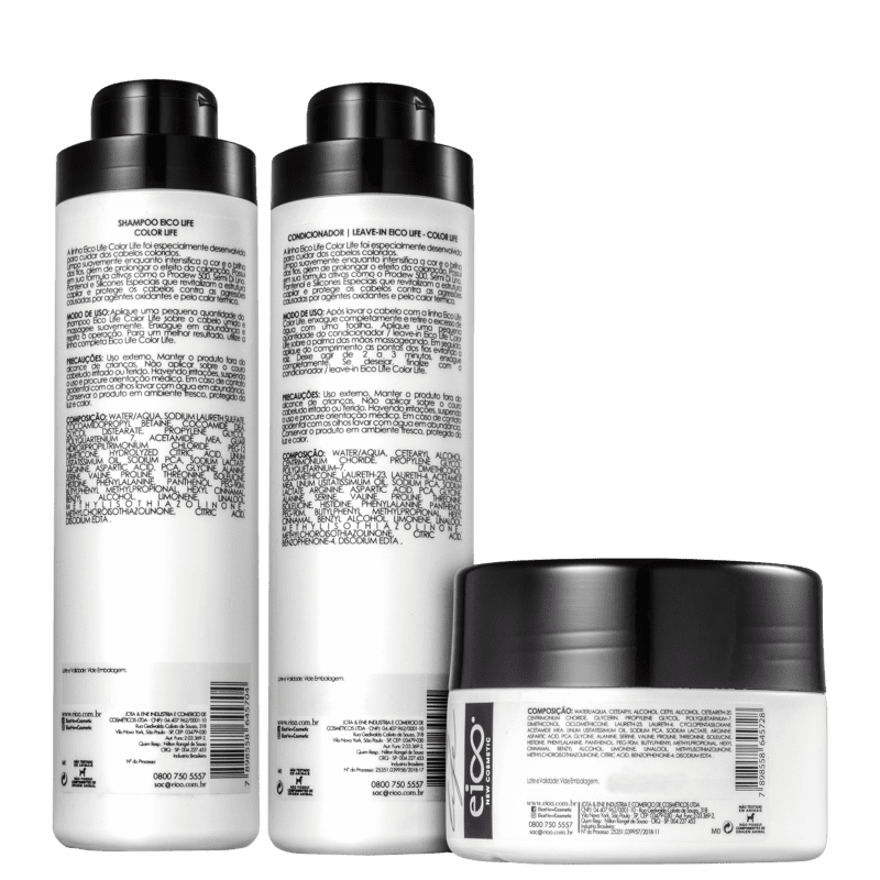 Kit Eico Life Color Life Trio (3 Produtos)