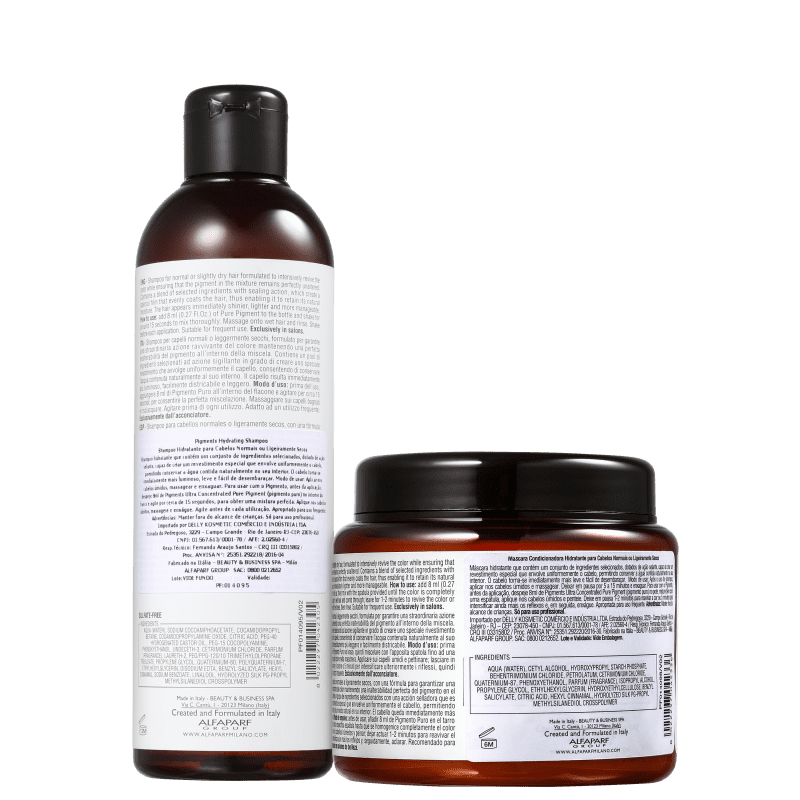 Kit Alfaparf Pigments Hydrating Duo (2 Produtos)