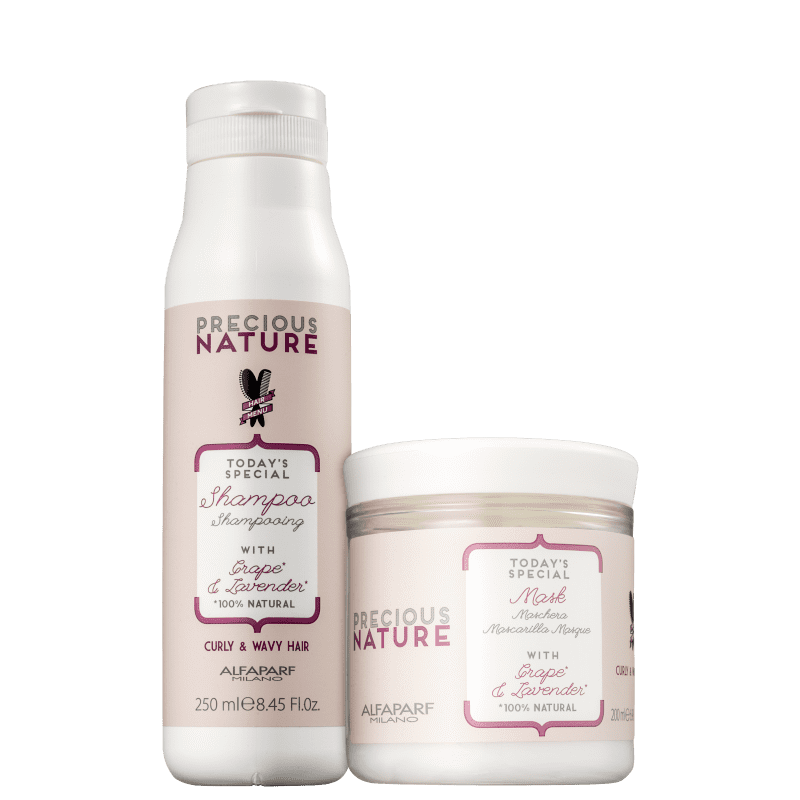 Kit Alfaparf Precious Nature Curly & Wavy Hair Duo (2 Produtos)