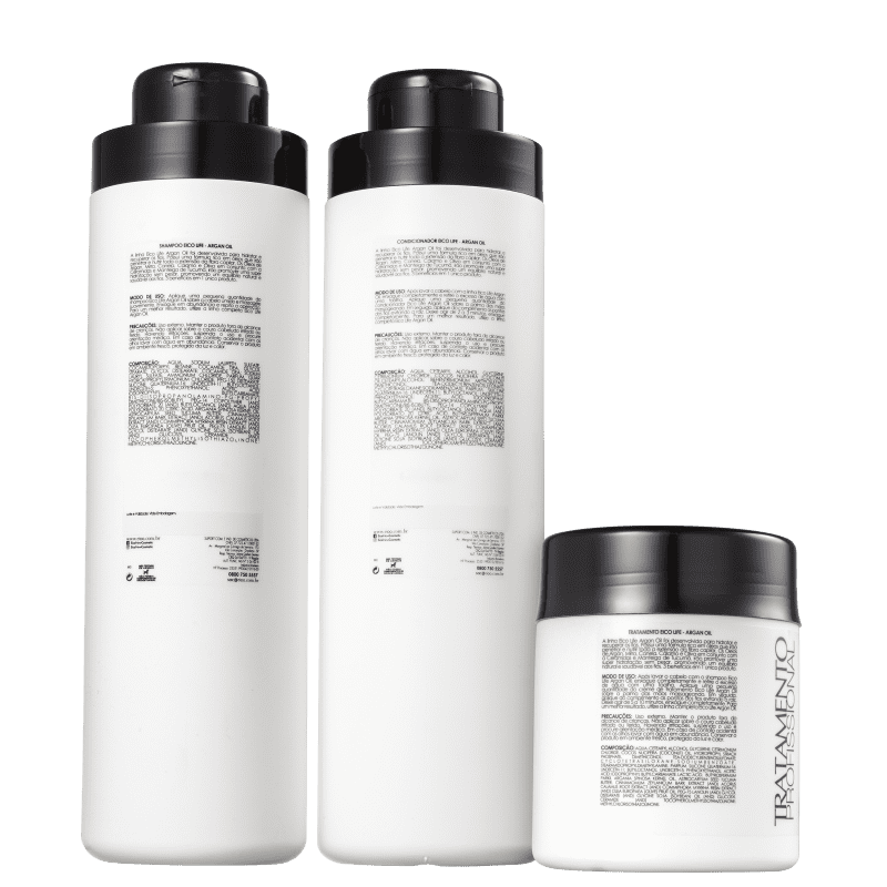 Kit Eico Life Argan Oil Trio (3 Produtos)