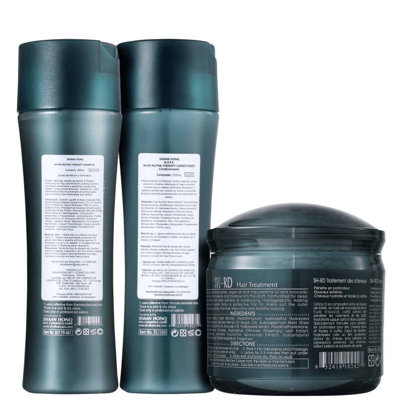 Kit N.P.P.E. SH-RD Nutra-Therapy Trio (3 Produtos)