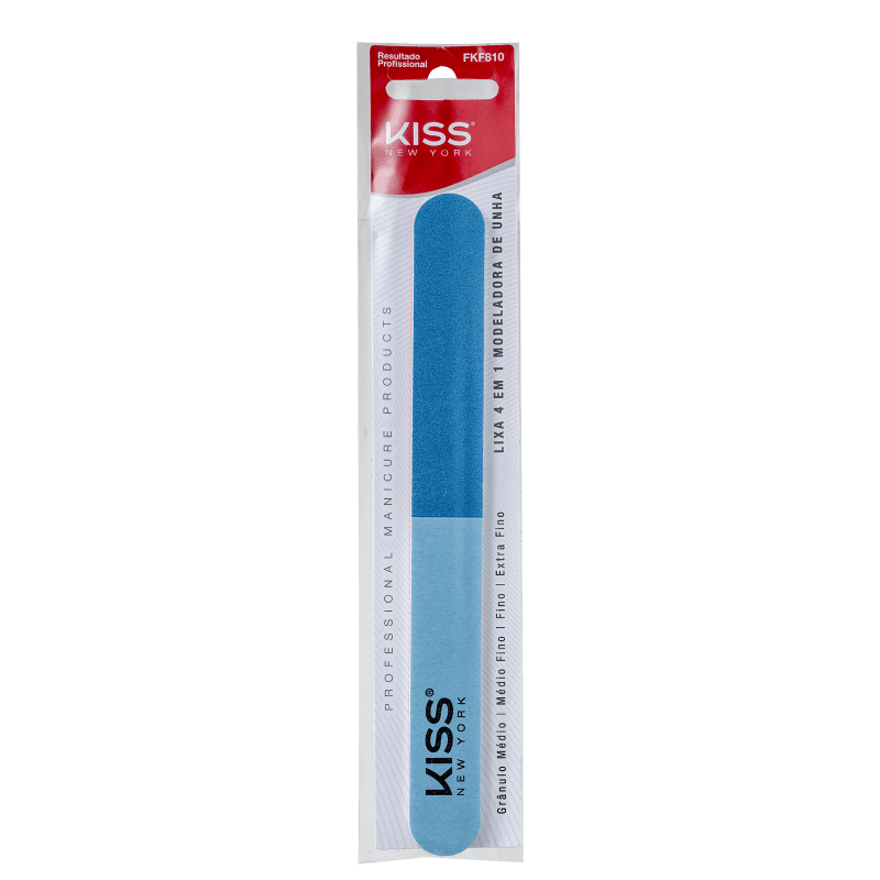 Kiss New York 4 Em 1 - Lixa de Unha 8g