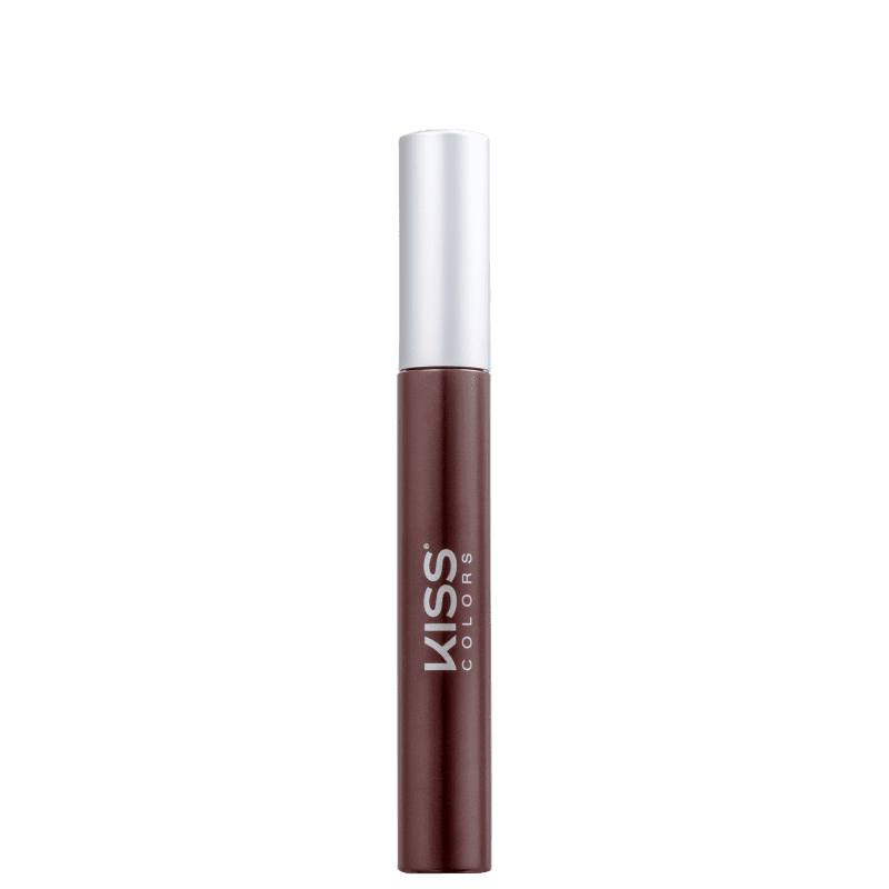 Kiss New York Gray Hair Touch Up Castanho Escuro - Máscara Corretivo de Raiz 7g