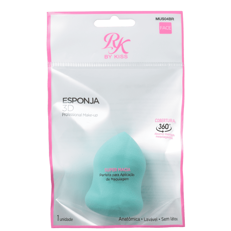 Kiss New York Ruby Kisses Blending 3D - Esponja para Maquiagem 12g