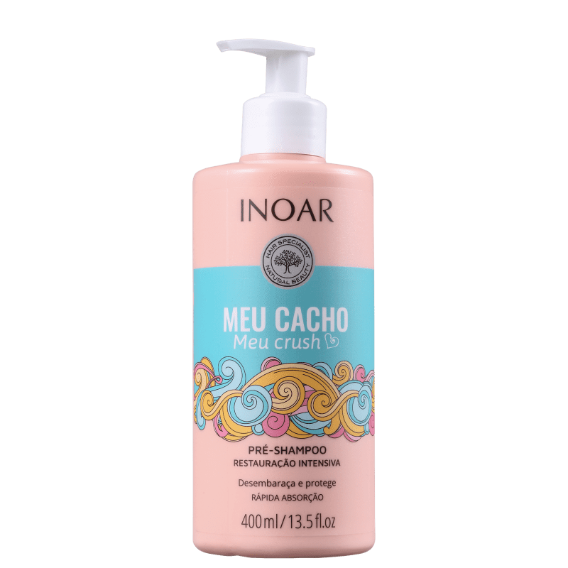 Inoar Meu Cacho, Meu Crush - Pré-Shampoo 400ml Menor preço em Inoar Meu Cacho, Meu Crush - Pré-Shampoo 400ml