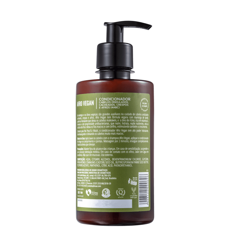 Inoar Afro Vegan - Condicionador 300ml