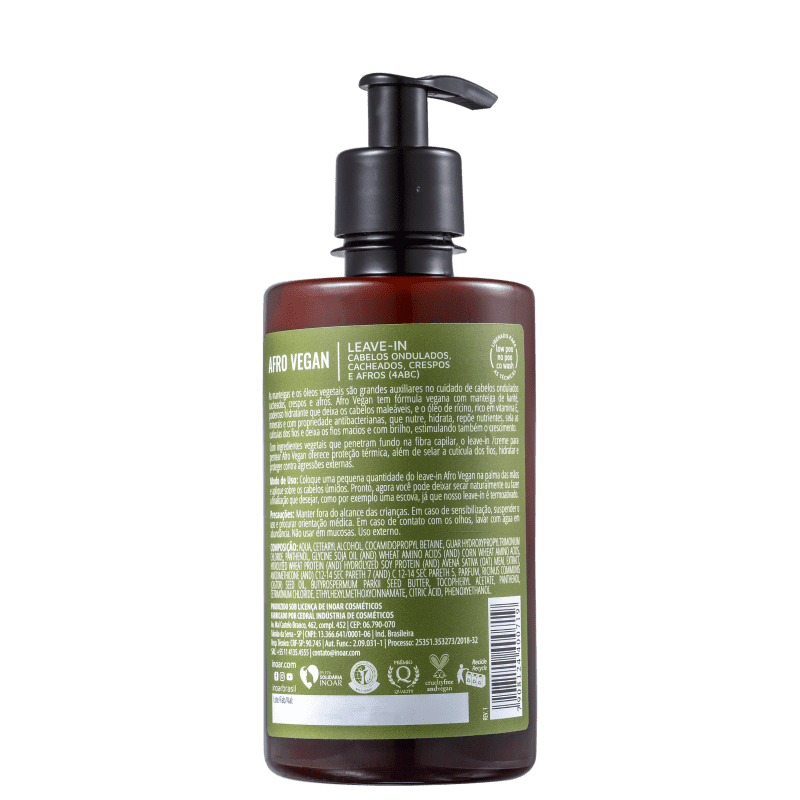 Leave-in Afro Vegan 300ml