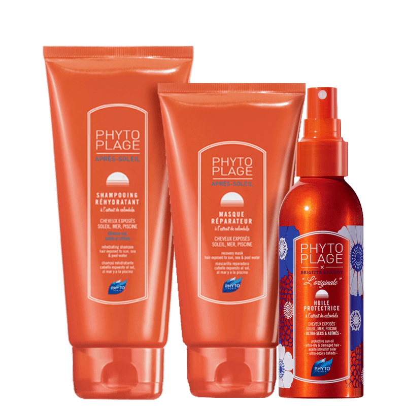 Kit PHYTO Phytoplage Huile (3 Produtos)