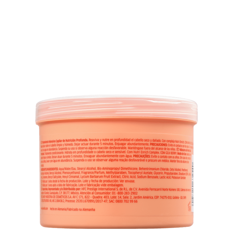 Wella Professionals Invigo Nutri-Enrich - Máscara de Nutrição 500ml