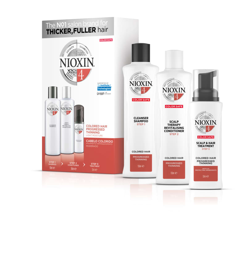 Nioxin Sistema 3 - Kit de Tratamento Trial - Pequeno (3 Produtos)