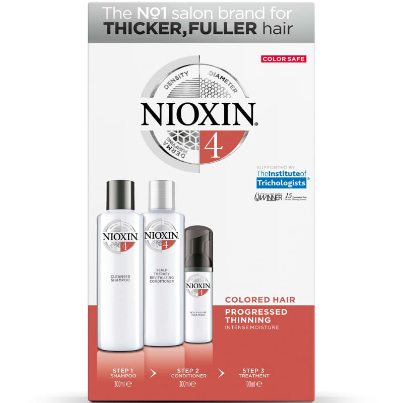 Nioxin Sistema 4 - Kit de Tratamento Loyalty - Grande (3 produtos)