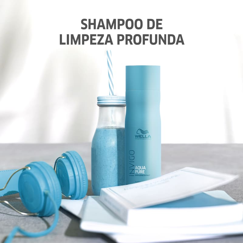Wella Professionals Invigo Balance Acqua Pure - Shampoo Antirresíduos 250ml