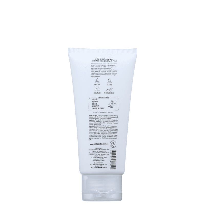 Cia da Barba Comfort Shaving - Pós-Barba 60g