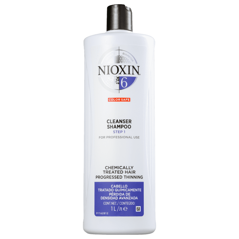 Nioxin System 6 Cleanser - Shampoo 1000ml