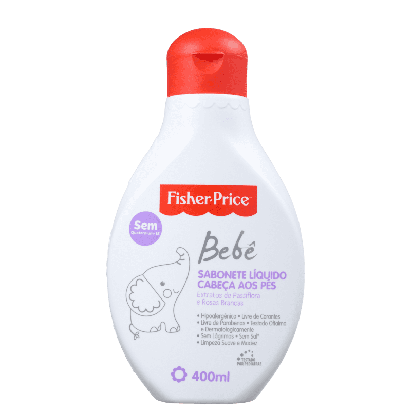 Fisher-Price Bebê Cabeça aos Pés - Sabonete Líquido 400ml