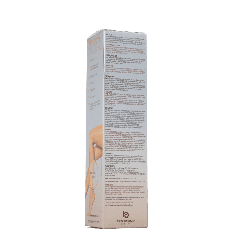 Best Bronze Light - Maquiagem para Pernas 150ml