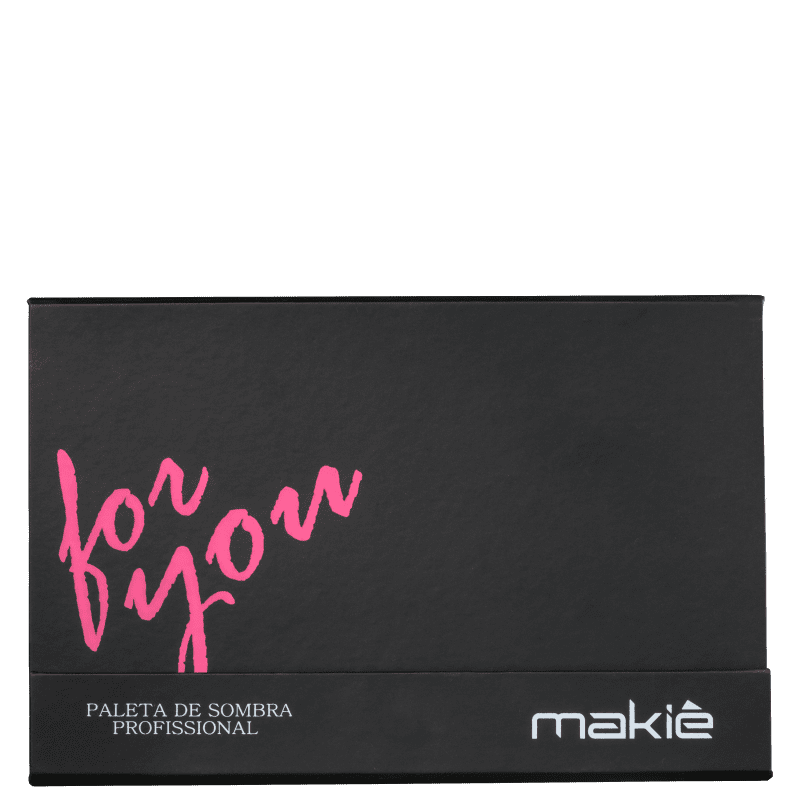 Makiê Profissional For You - Paleta de Sombras 40x1,3g