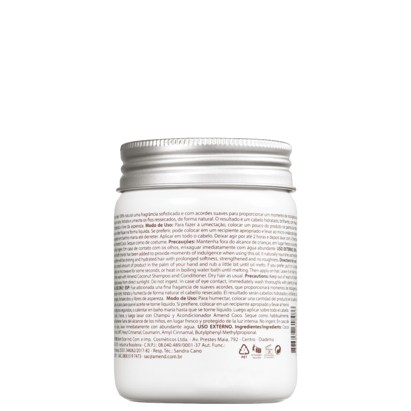 Amend Coco - Óleo Capilar 220g