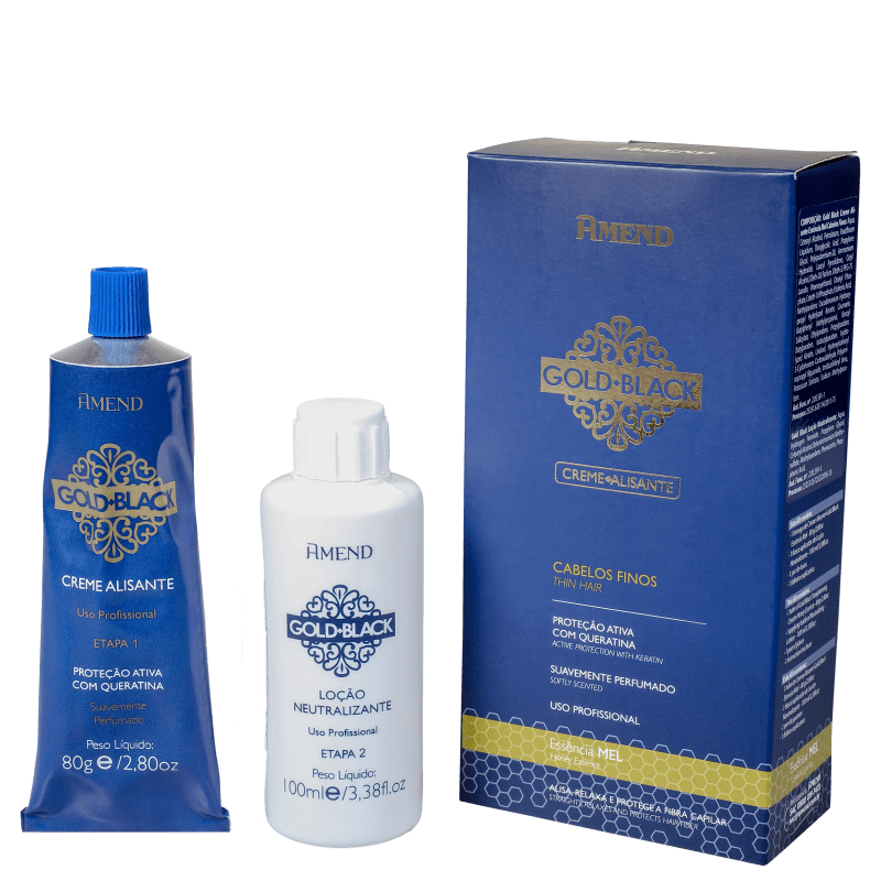 Kit Amend Gold Black Mel (2 Produtos)