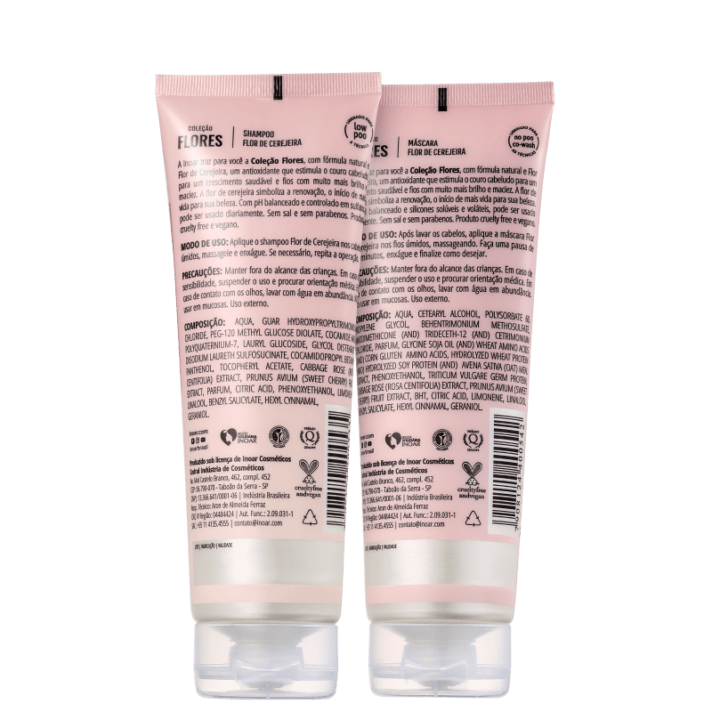 Kit Inoar Coleção Flores Flor de Cerejeira Duo (2 Produtos)