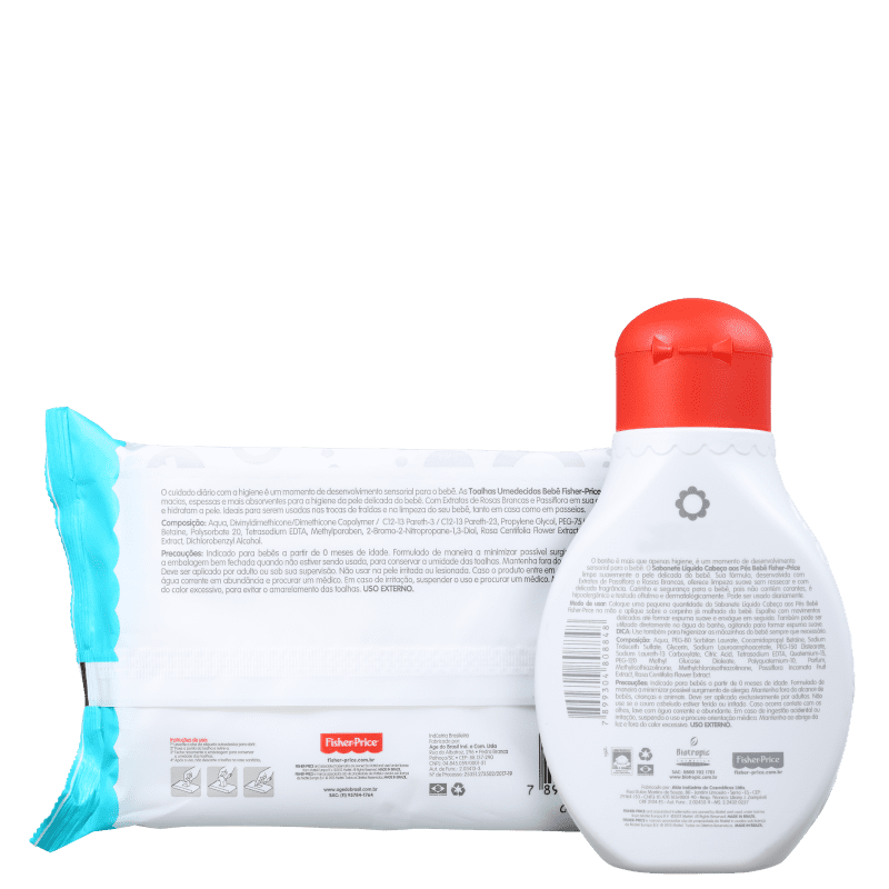 Kit Fisher-Price Bebê Limpeza (2 Produtos)