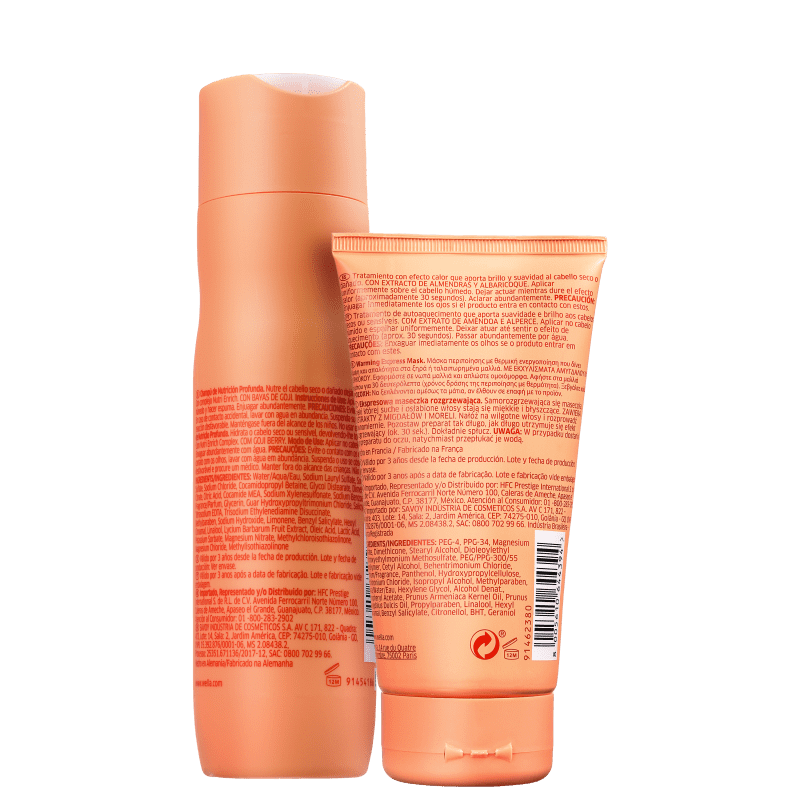 Kit Wella Professionals Invigo Nutri-Enrich Express Duo (2 Produtos)
