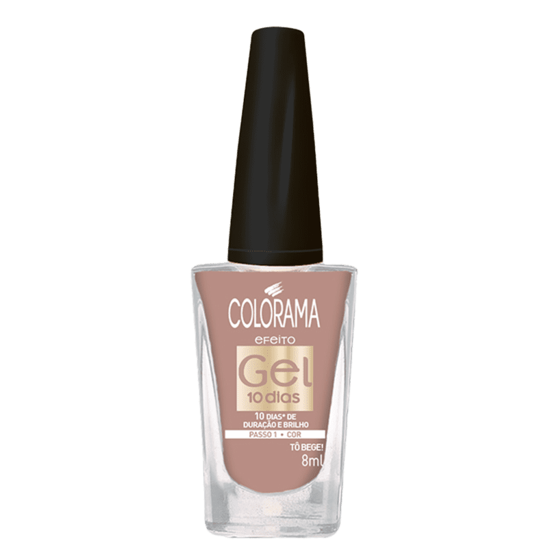 Colorama Efeito Gel Tô Bege! - Esmalte Cremoso 8ml