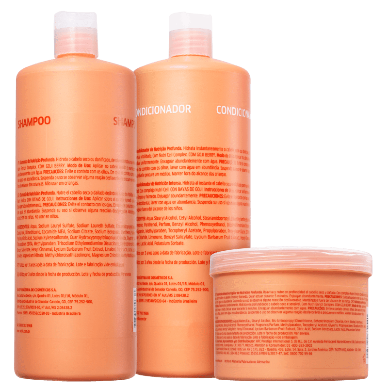 Kit Wella Professionals Invigo Nutri-Enrich Salon Trio (3 Produtos)