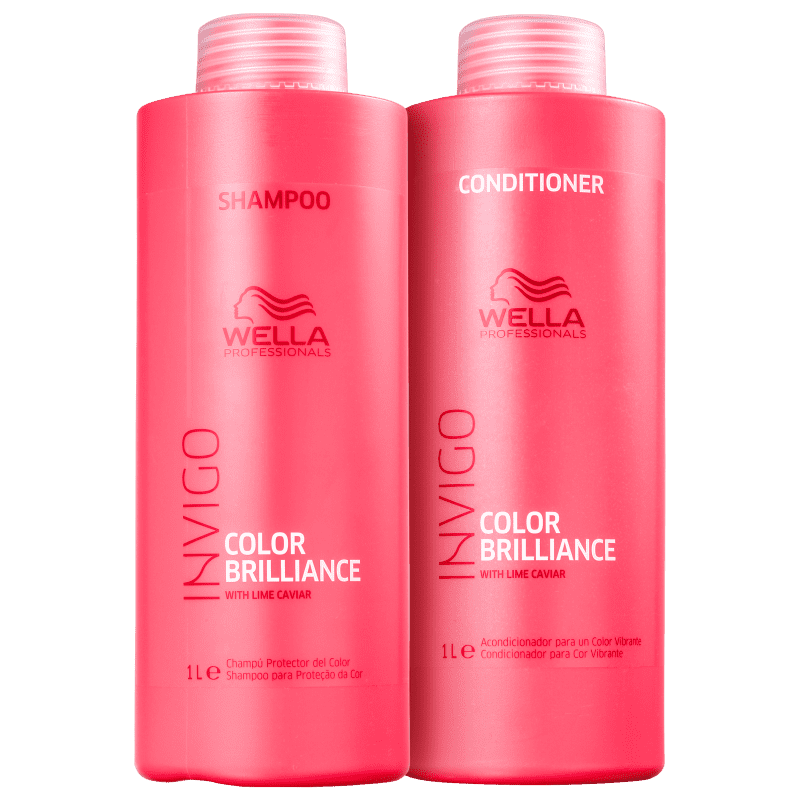 Kit Wella Professionals Invigo Color Brilliance Salon Duo (2 Produtos)