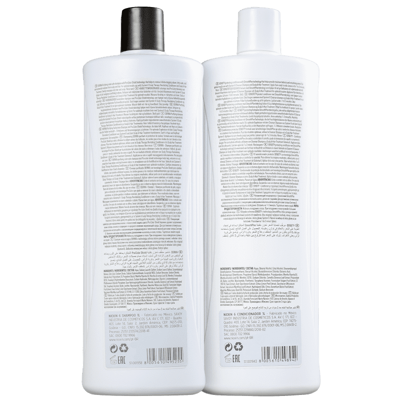 Kit Nioxin System 6 Salon Duo (2 Produtos)