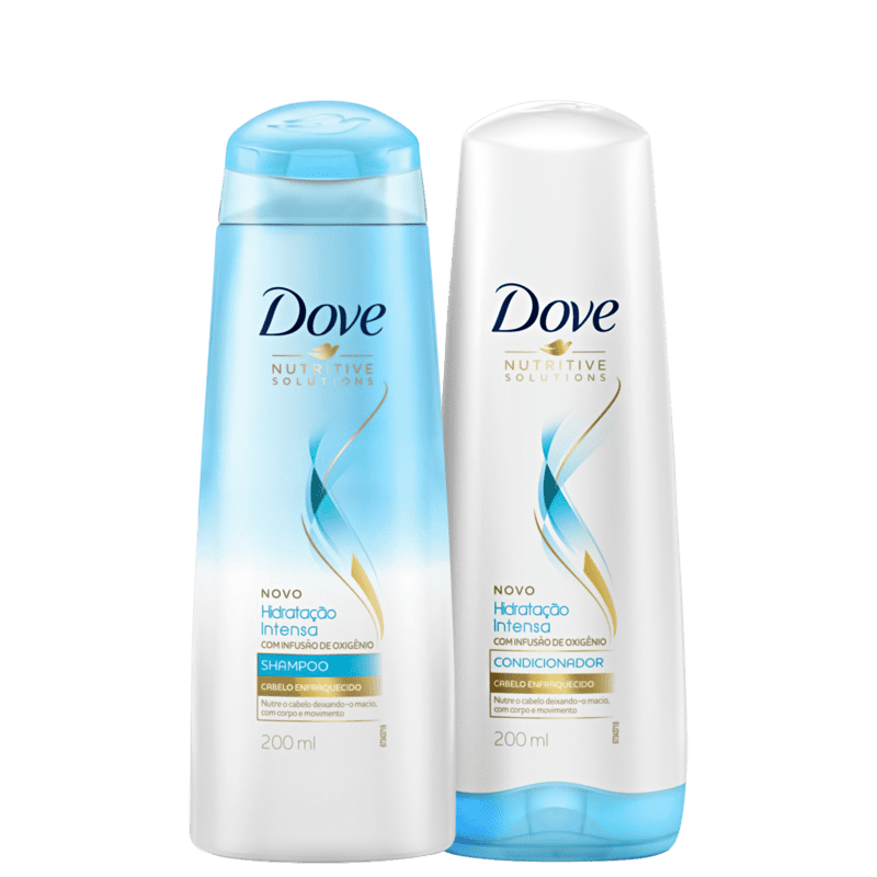 Kit Dove Hidratação Intensa com Infusão de Oxigênio Home Care (2 Produtos)