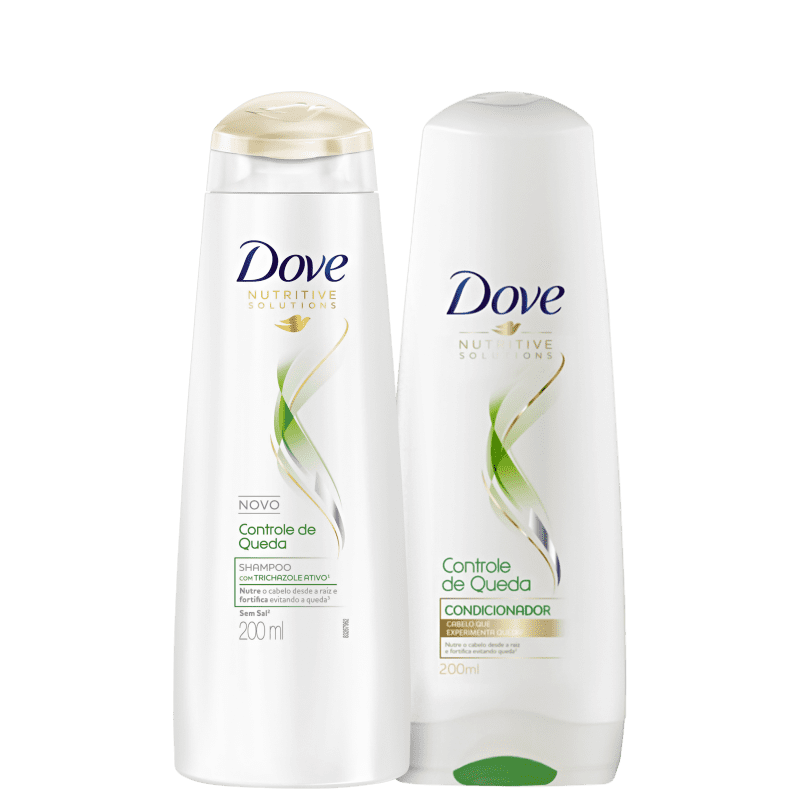 Kit Dove Controle de Queda Home Care (2 Produtos)