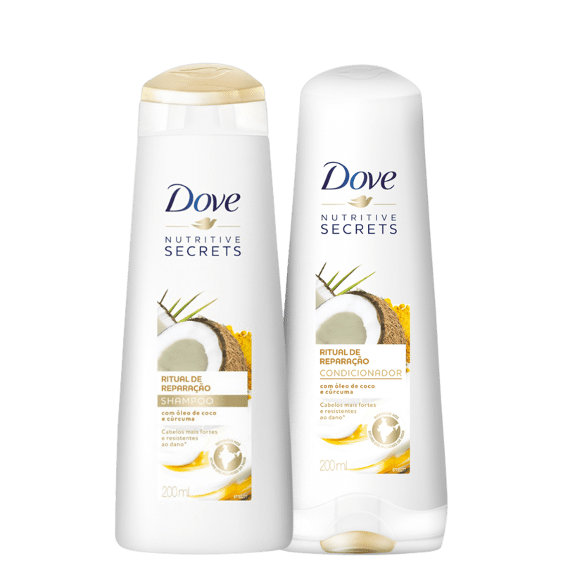 Kit Dove Ritual de Reparação Home Care (2 Produtos)