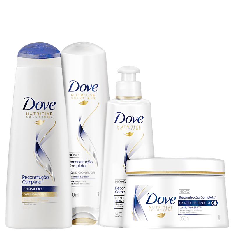 Kit Dove Reconstrução Completa Full (4 Produtos)