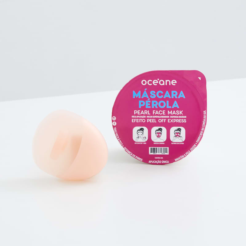 Kit Máscara Pérola e Clean Face Pad