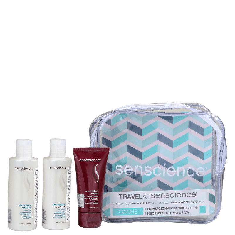 Kit Senscience Travel (3 Produtos + Nécessaire)