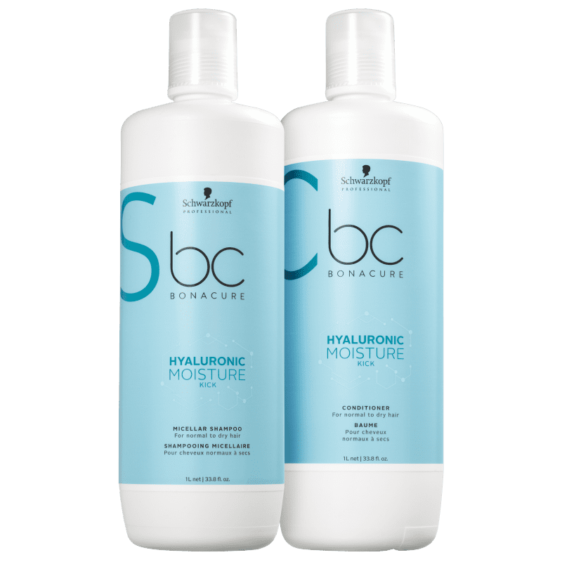 Kit Schwarzkopf Professional BC Bonacure Hyaluronic Moisture Kick Salon Duo (2 Produtos)