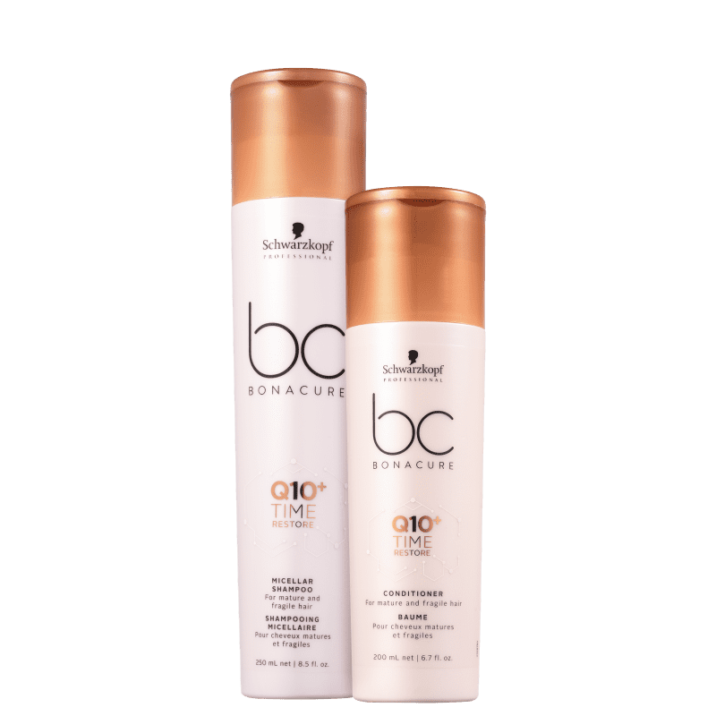 Kit Schwarzkopf Professional BC Bonacure Q10+ Time Restore Duo (2 Produtos)